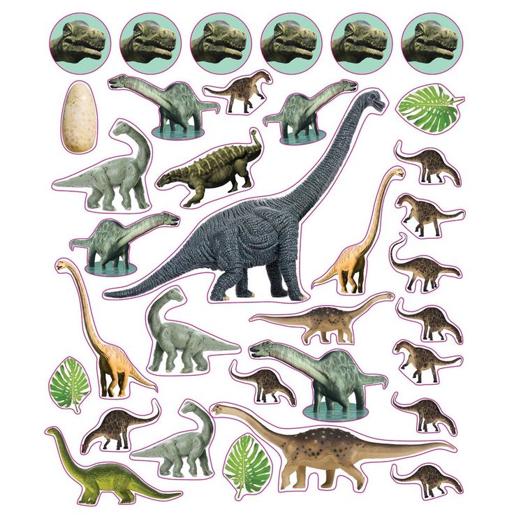 STICKERS REUTILIZABLES DINOSAURIOS