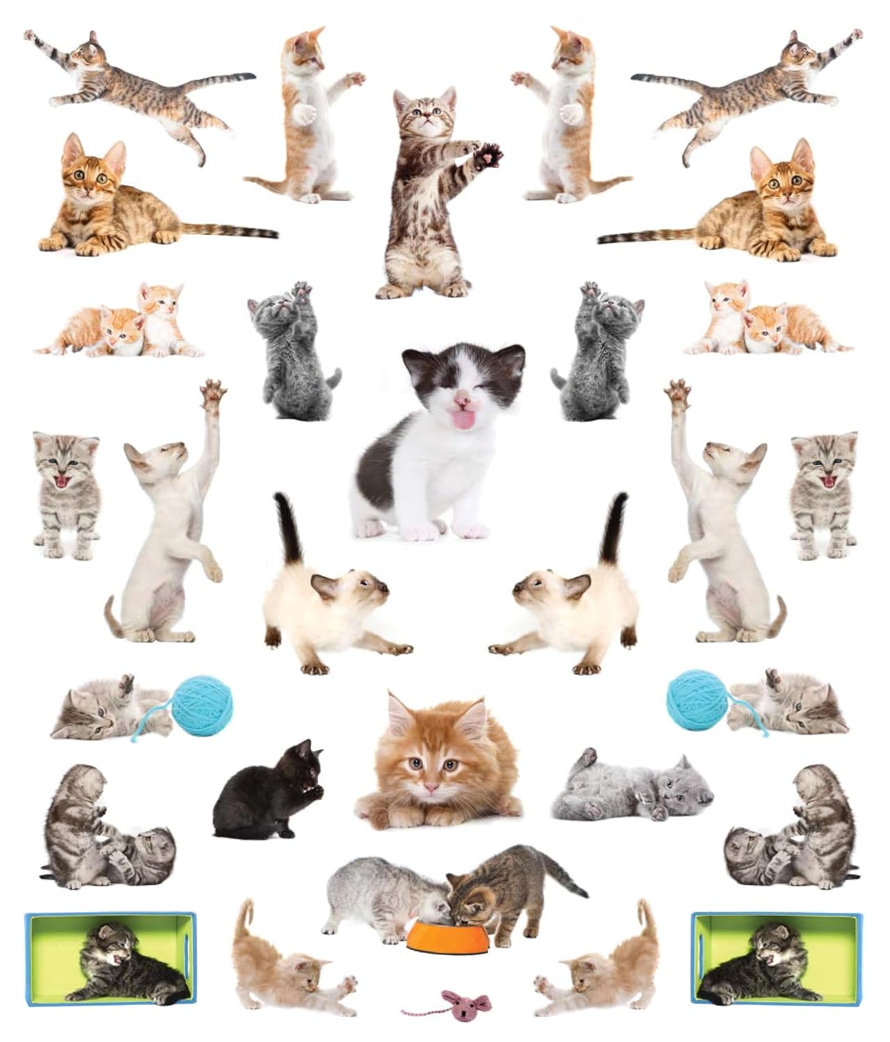 STICKERS REUTILIZABLES GATOS