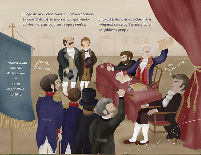 LIBRO HABÍA UNA VEZ UN PAÍS LLAMADO CHILE