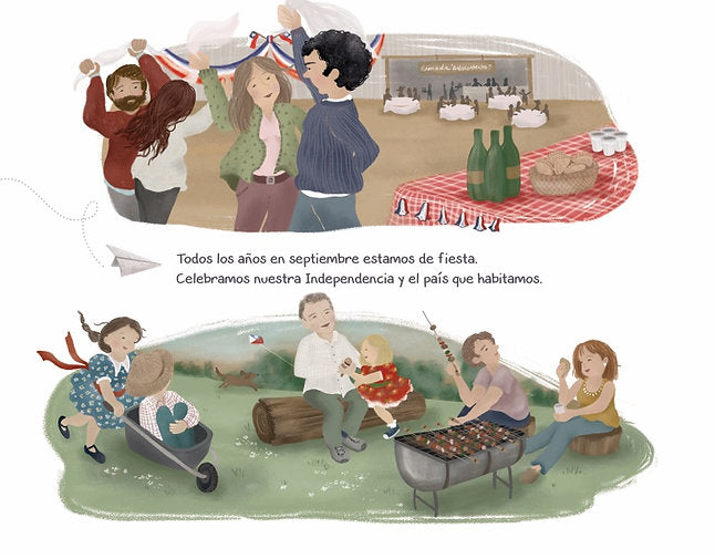 LIBRO HABÍA UNA VEZ UN PAÍS LLAMADO CHILE