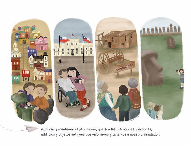 LIBRO HABÍA UNA VEZ UN PAÍS LLAMADO CHILE