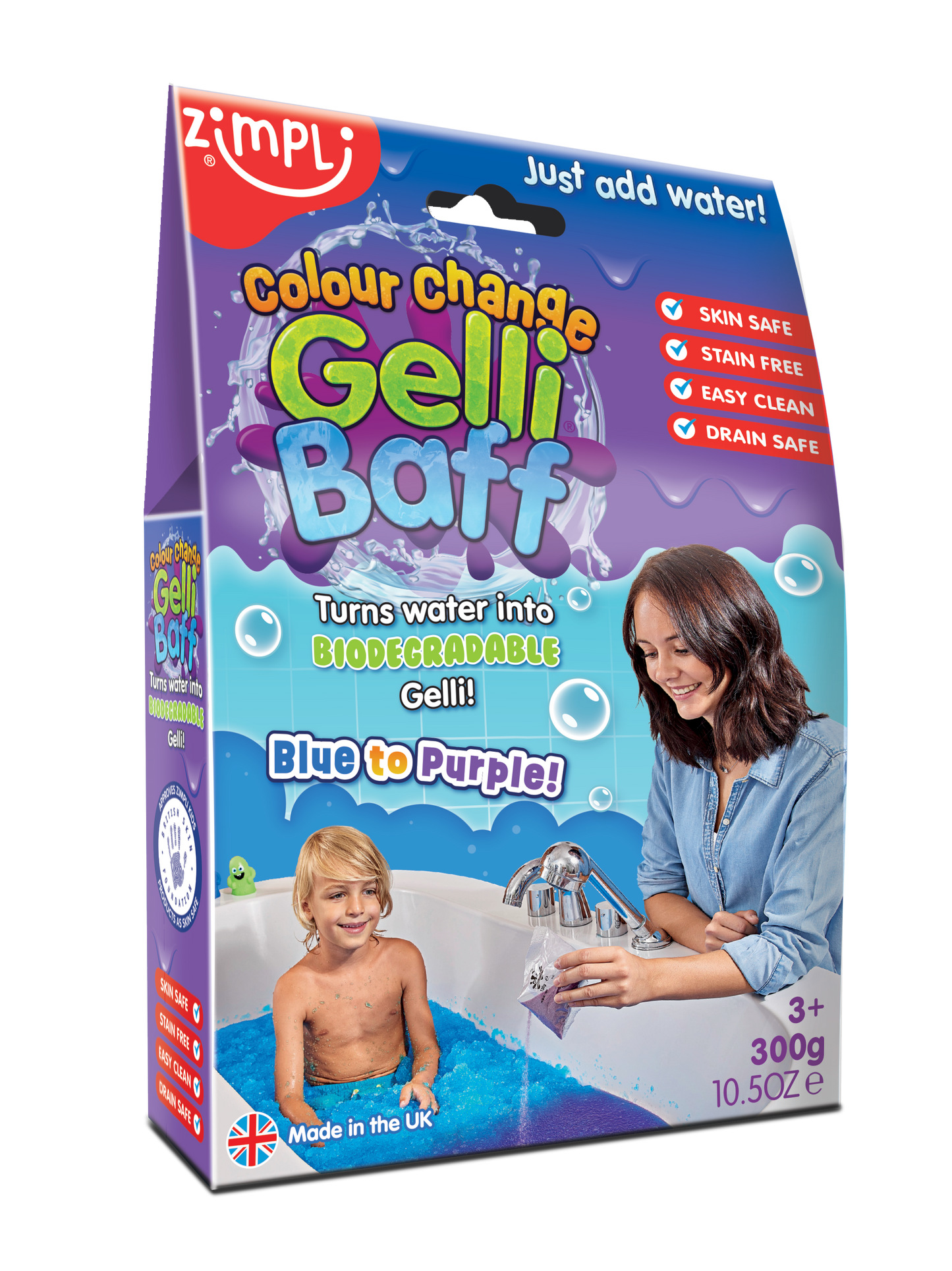 GELLI BAFF CAMBIA DE COLOR 300 GRAMOS.