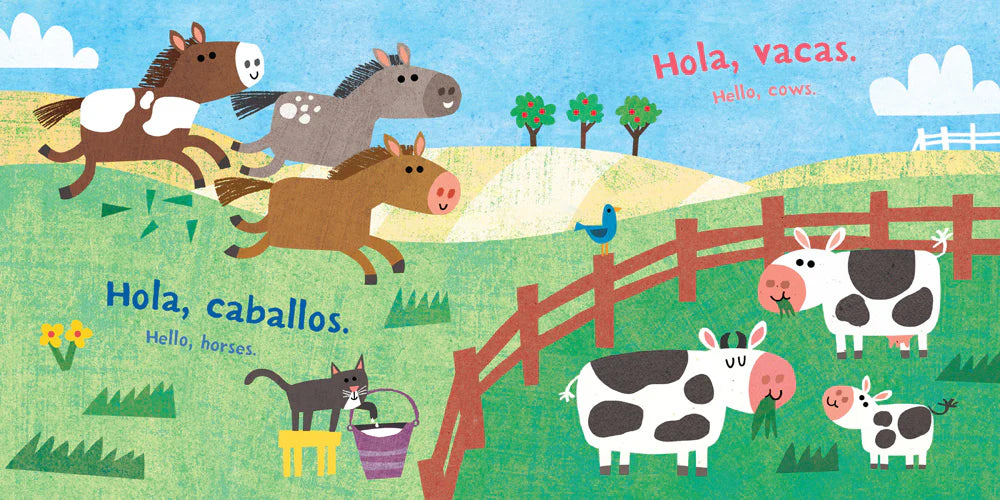LIBRO INDESTRUCTIBLE: ¡HOLA GRANJA! / HELLO FARM!