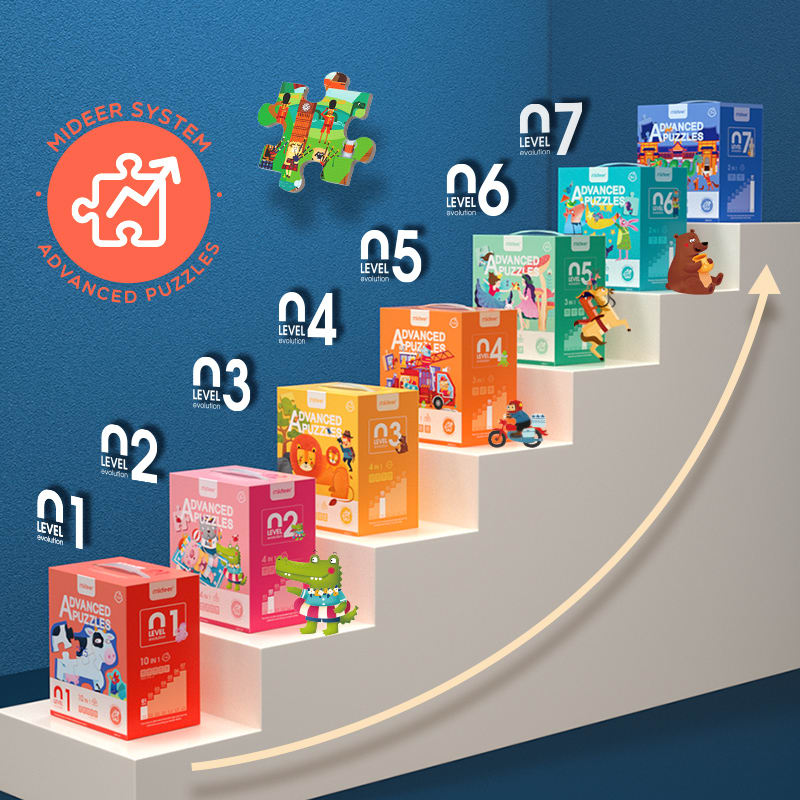 LEVEL UP PUZZLES NIVEL 5 TOUR DE AVENTURAS, 3 PUZZLES