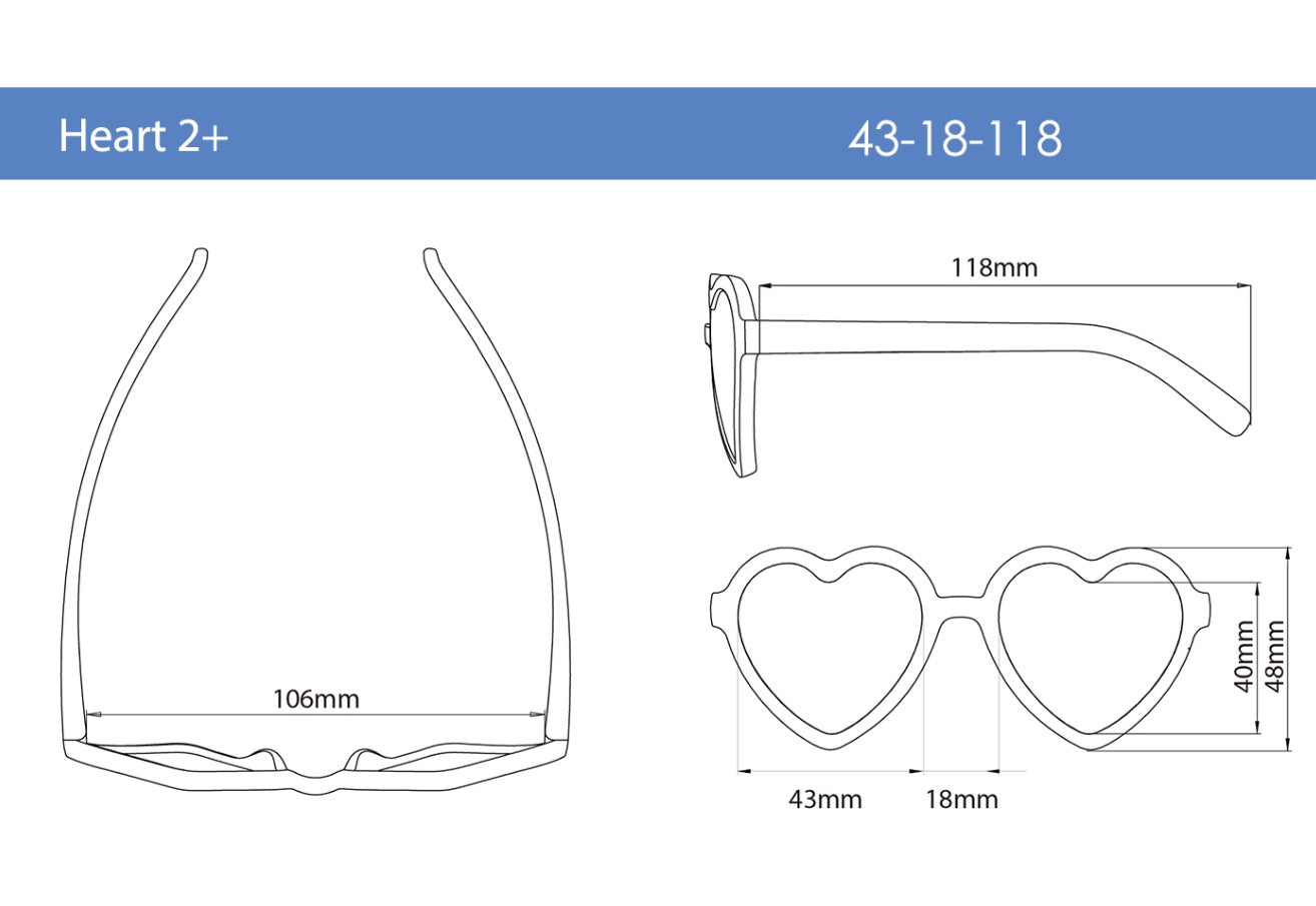 LENTES DE SOL CORAZONES