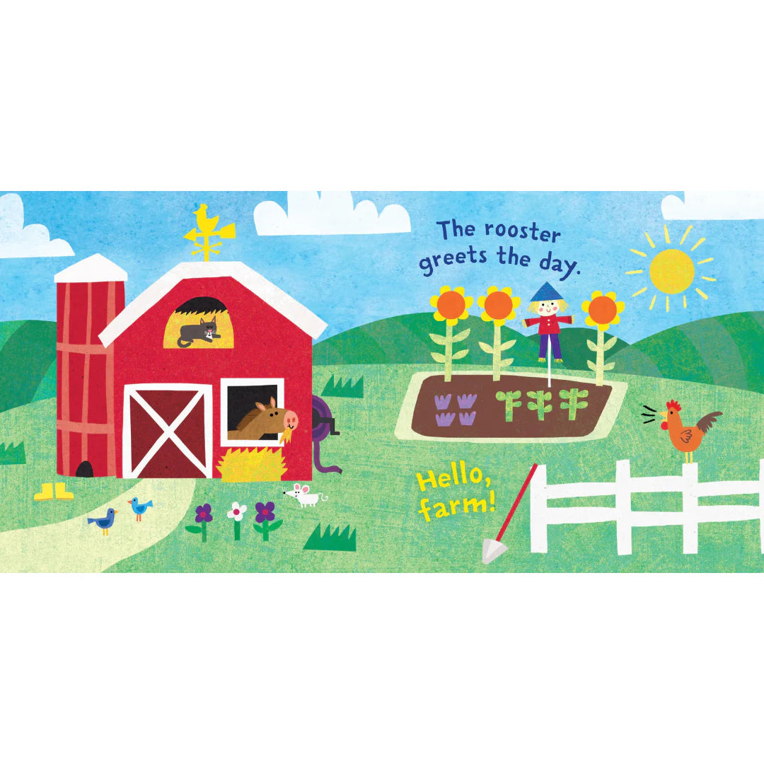 LIBRO INDESTRUCTIBLE: ¡HOLA GRANJA! / HELLO FARM!
