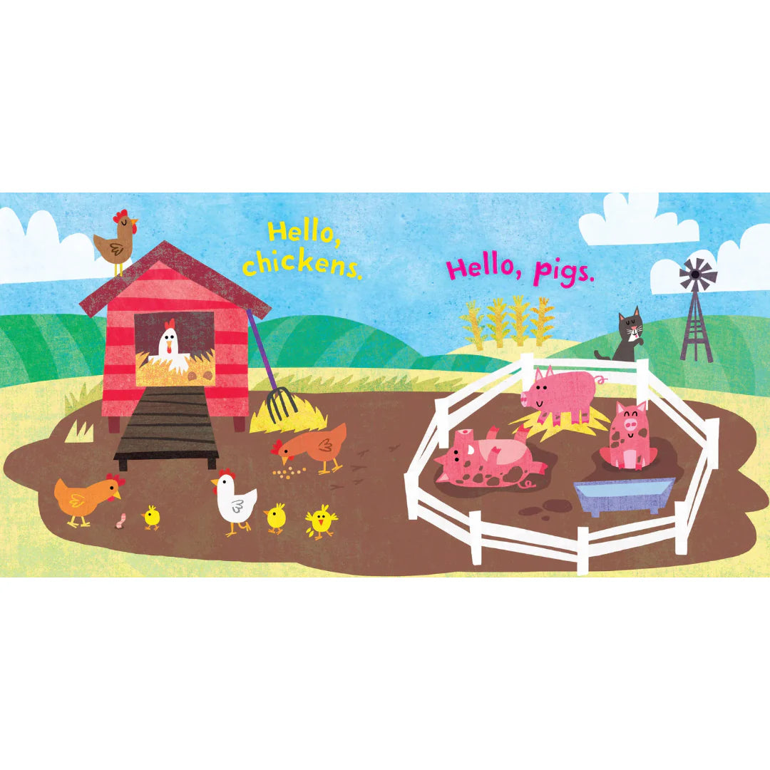 LIBRO INDESTRUCTIBLE: ¡HOLA GRANJA! / HELLO FARM!