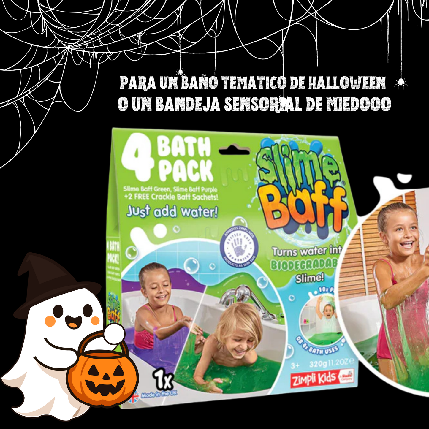 SLIME BAFF PACK (MORADO/VERDE)