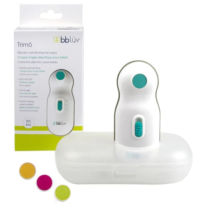 LIMADOR DE UÑAS ELÉCTRICO PARA BEBÉS TRIMÖ