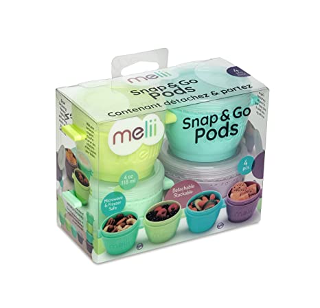 PACK 4 CONTENEDORES SNAP & GO 177 ML