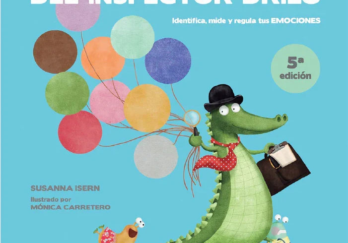Libro El Emocionómetro del Inspector Drilo — educación emocional infantil