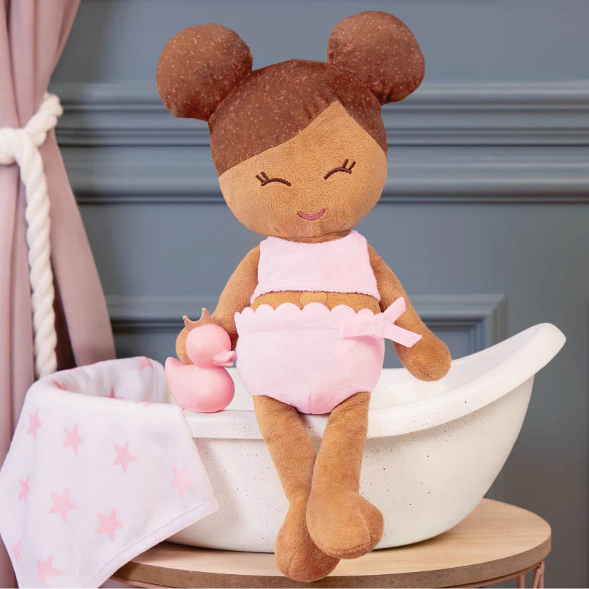 MUÑECA DE BAÑO - MORENA CON ACCESORIOS