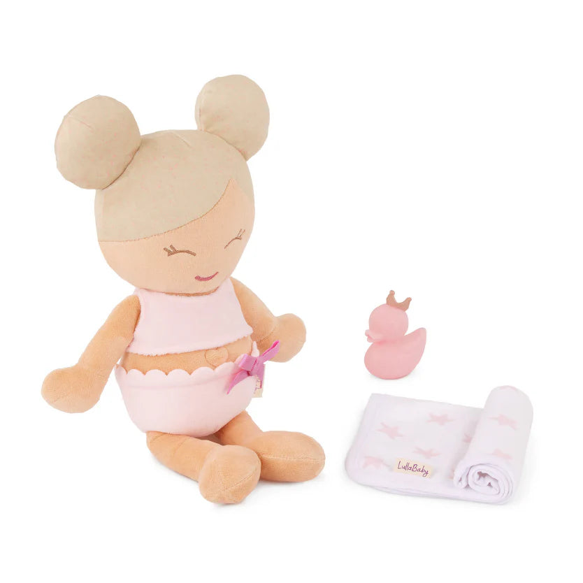 MUÑECA DE BAÑO - RUBIA CON ACCESORIOS