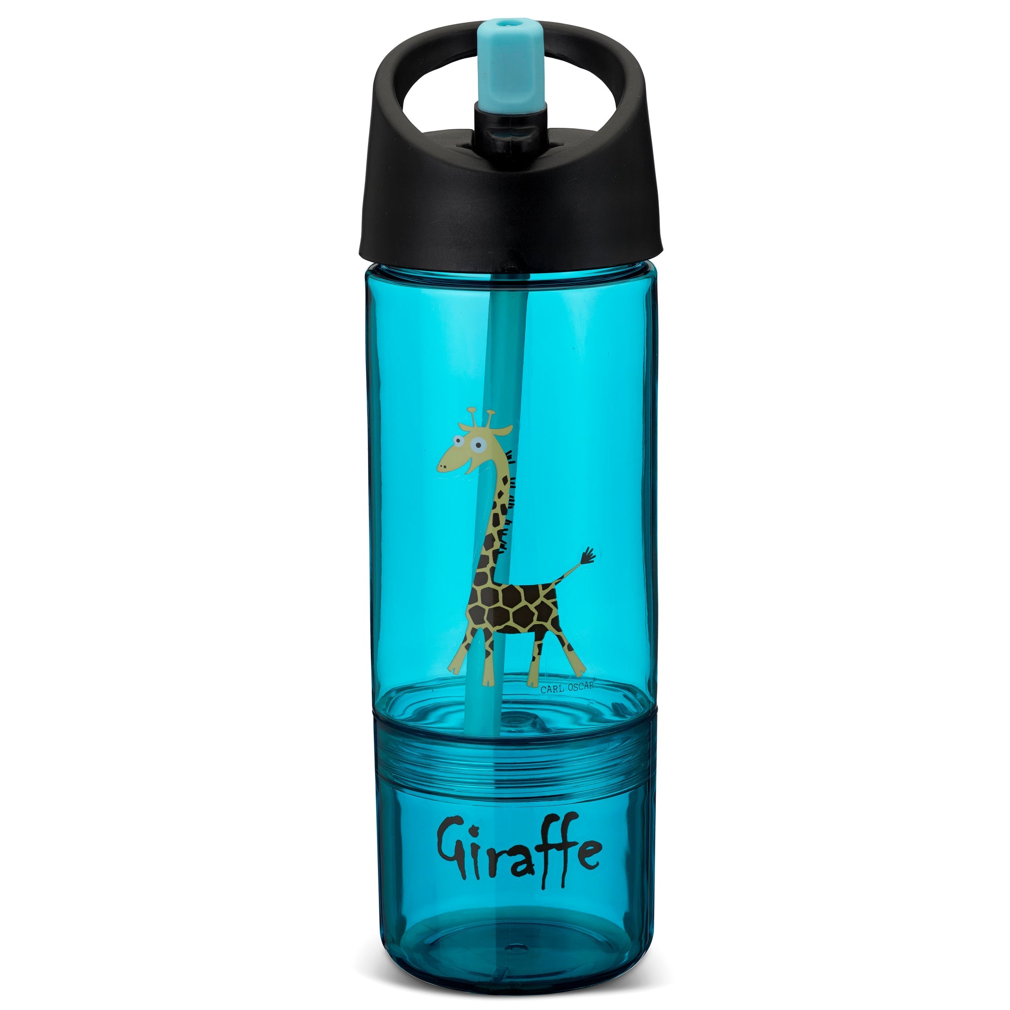Botella de Agua con Snack Box 2 en 1, 300ml + 150ml