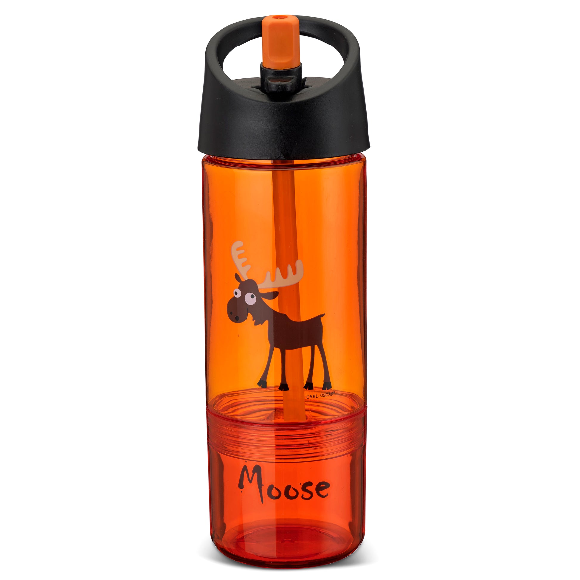 Botella de Agua con Snack Box 2 en 1, 300ml + 150ml