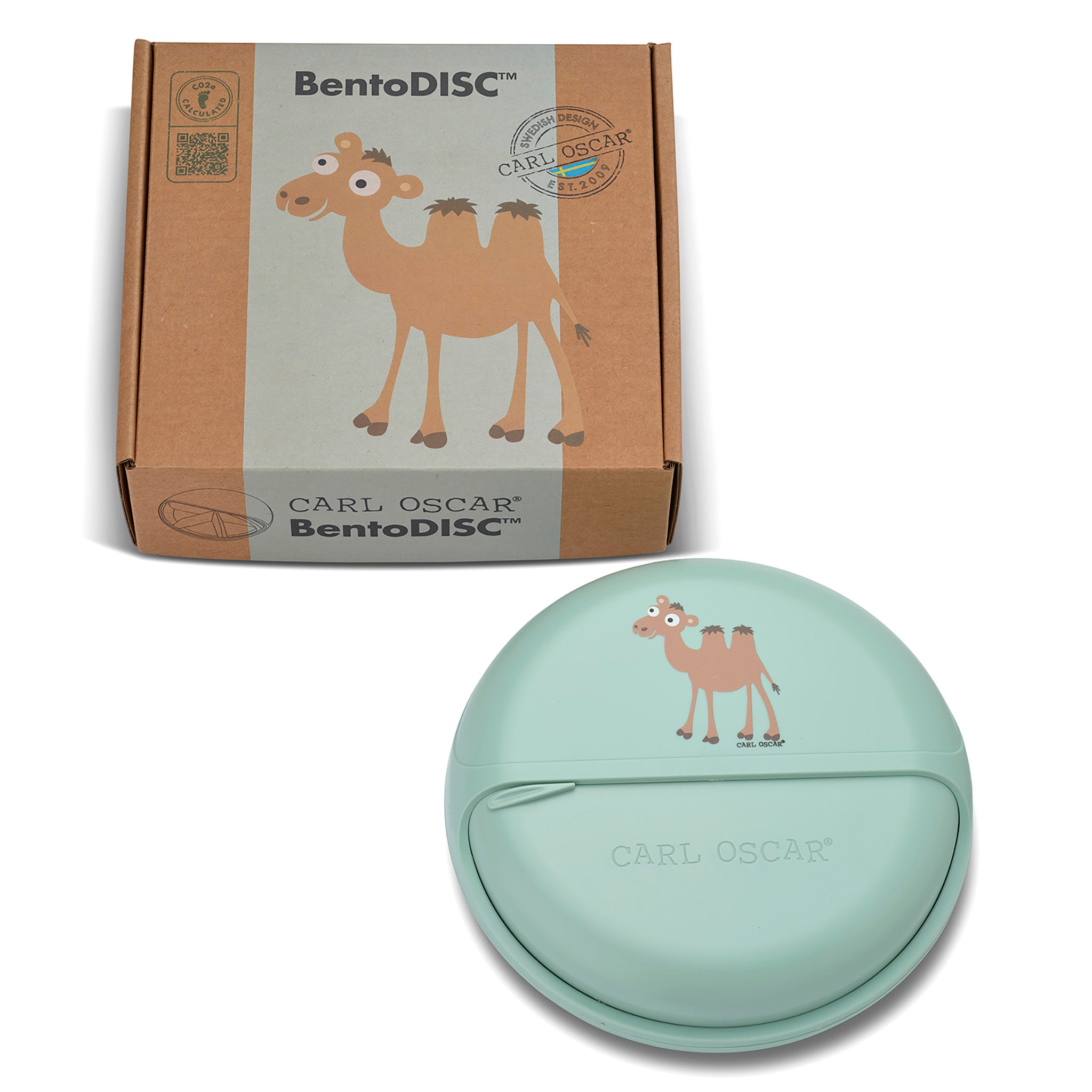 Snack Box Bento Giratorio — Spinner Bentodisc Colores Pastel