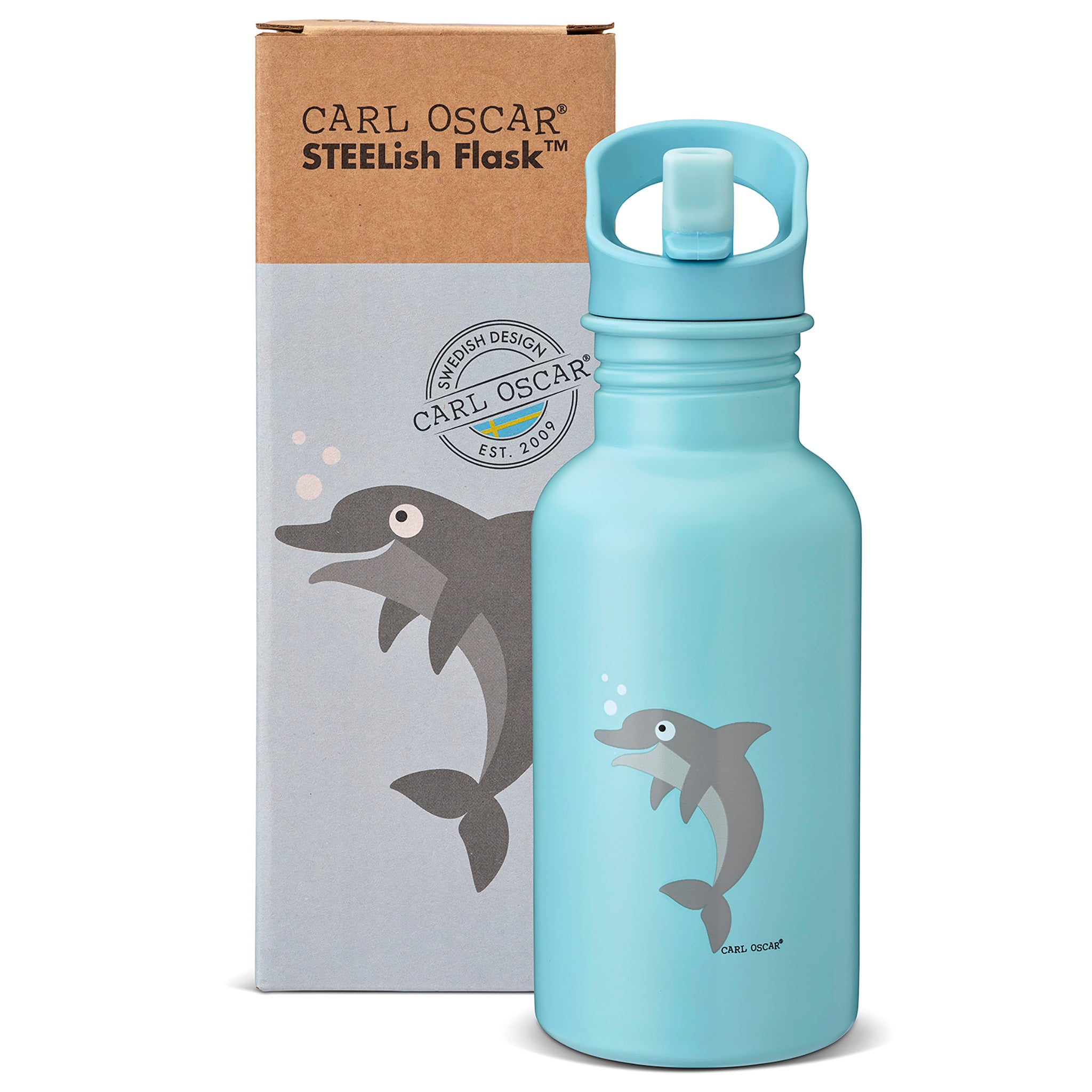 BOTELLA ACERO INOXIDABLE STEELISH FLASK™ COLORES PASTEL