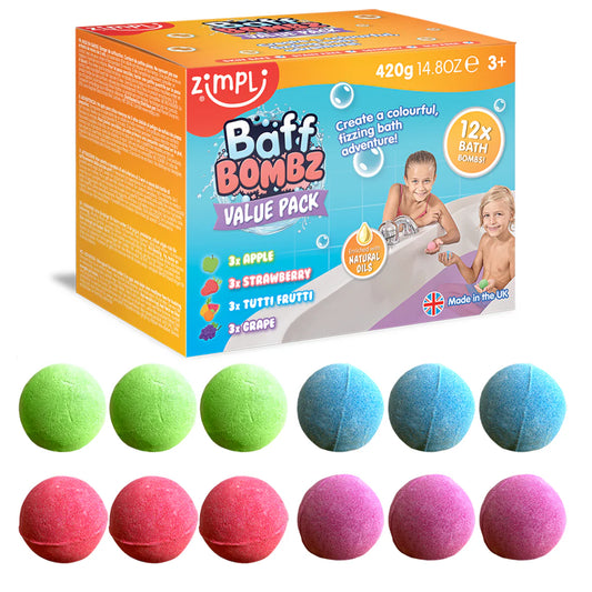 BAFF BOMBZ REDONDAS 12 PACK REFILL PINCEL MÁGICO