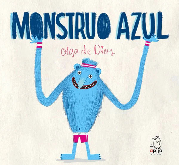 LIBRO MONSTRUO AZUL