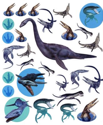 STICKERS REUTILIZABLES DINOSAURIOS