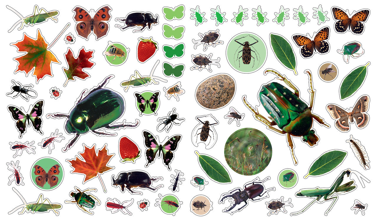 STICKERS REUTILIZABLES BICHOS