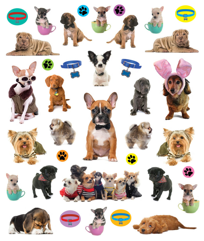Stickers Reutilizables Cachorros | EYELIKE – Mamá Porqué