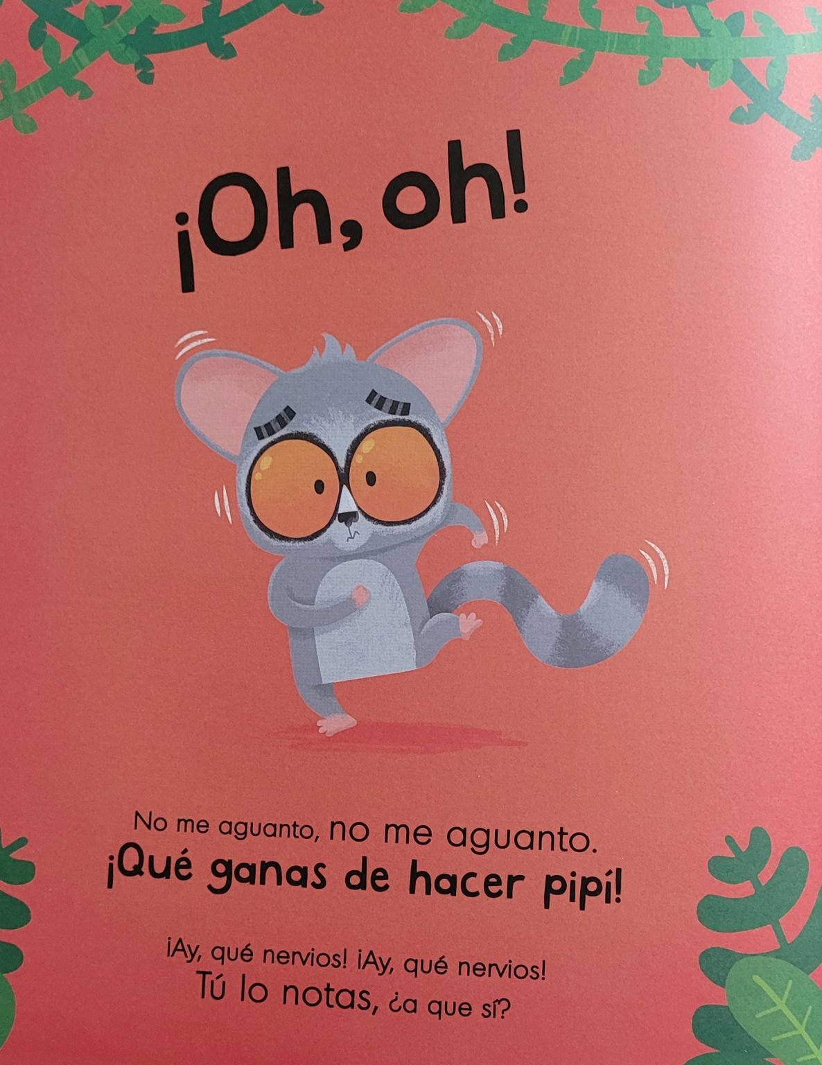 Libro ¡Qué Ganas de Hacer Pipí!