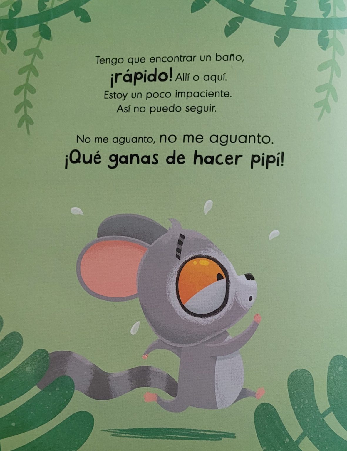 Libro ¡Qué Ganas de Hacer Pipí!