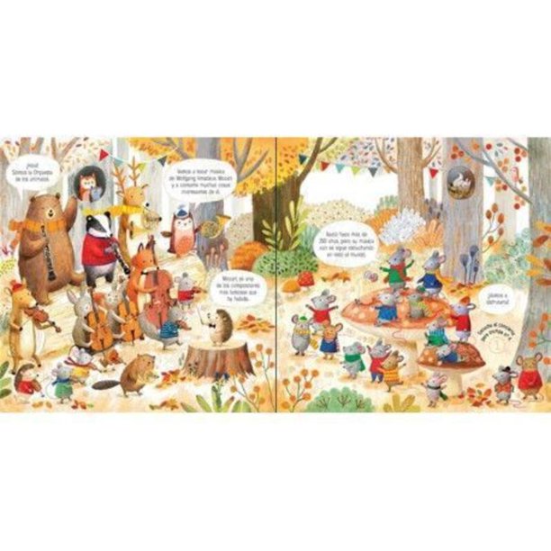 LA ORQUESTA DE LOS ANIMALES TOCA MÚSICA DE MOZART