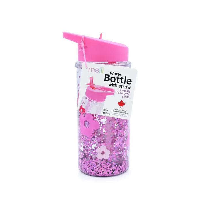 Botella de Agua de Doble Pared Flores