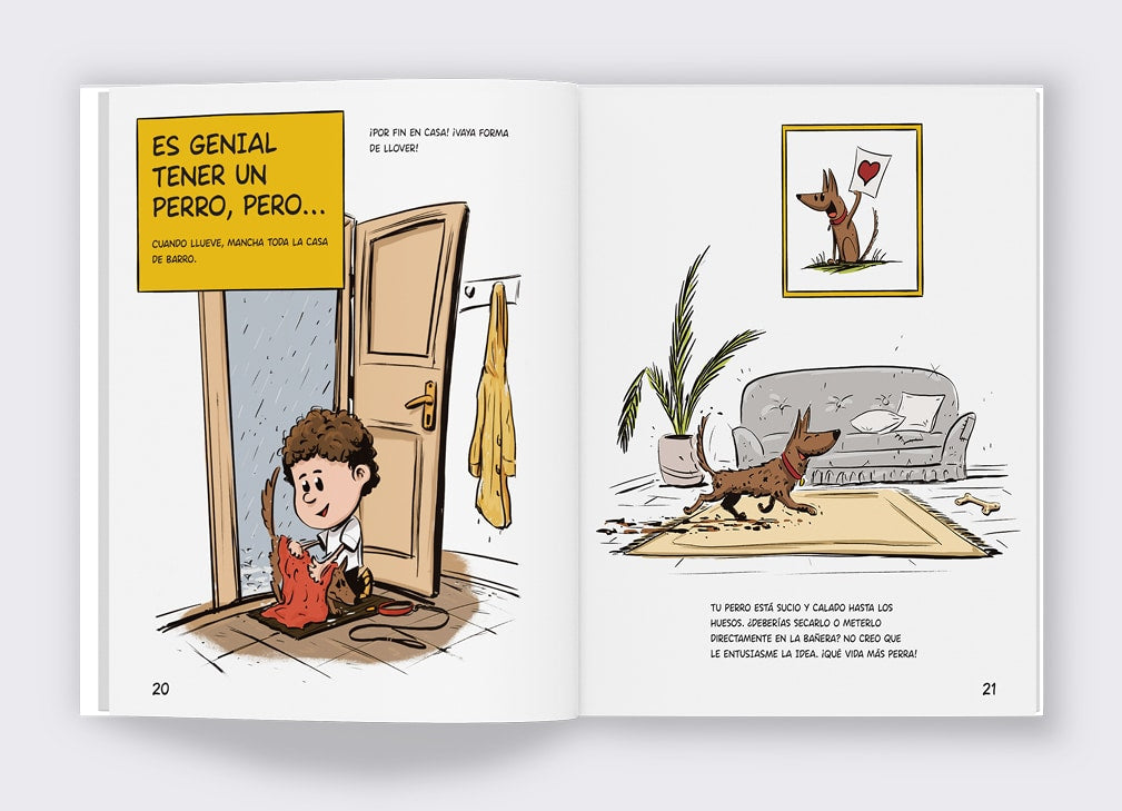 Libro los Perros Son Geniales, Pero...