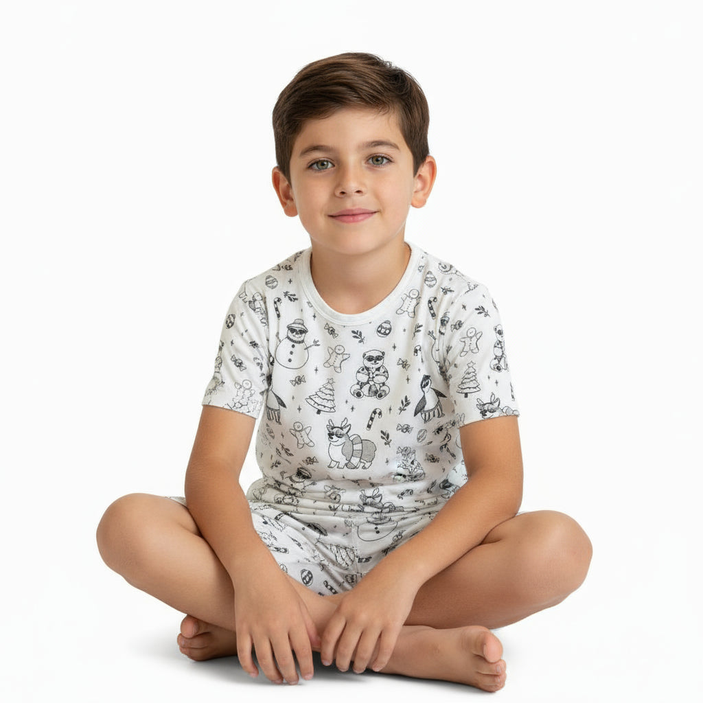 PIJAMAS JOVENES NAVIDAD