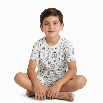 PIJAMAS JOVENES NAVIDAD