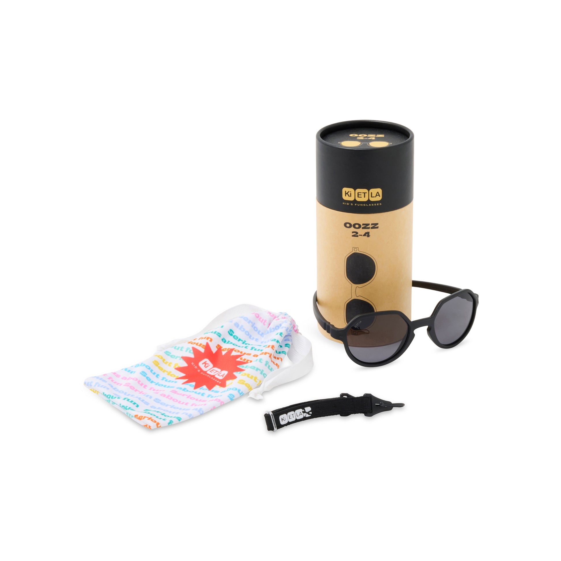 Lentes de Sol Ki ET LA Oozz Black