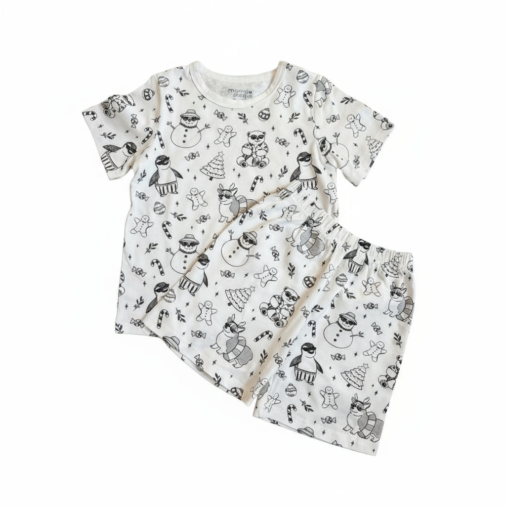 PIJAMAS NIÑOS Y NIÑAS NAVIDAD