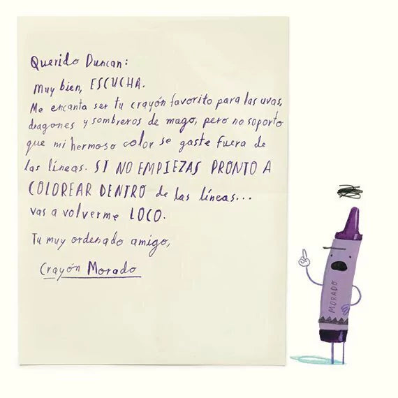 Libro el día que los crayones renunciaron