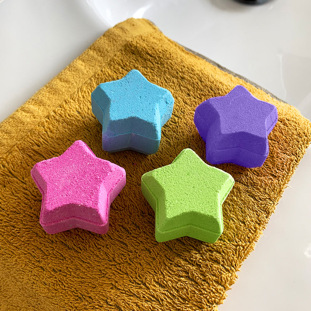 Bombas de baño estrella de colores Zimpli Kids