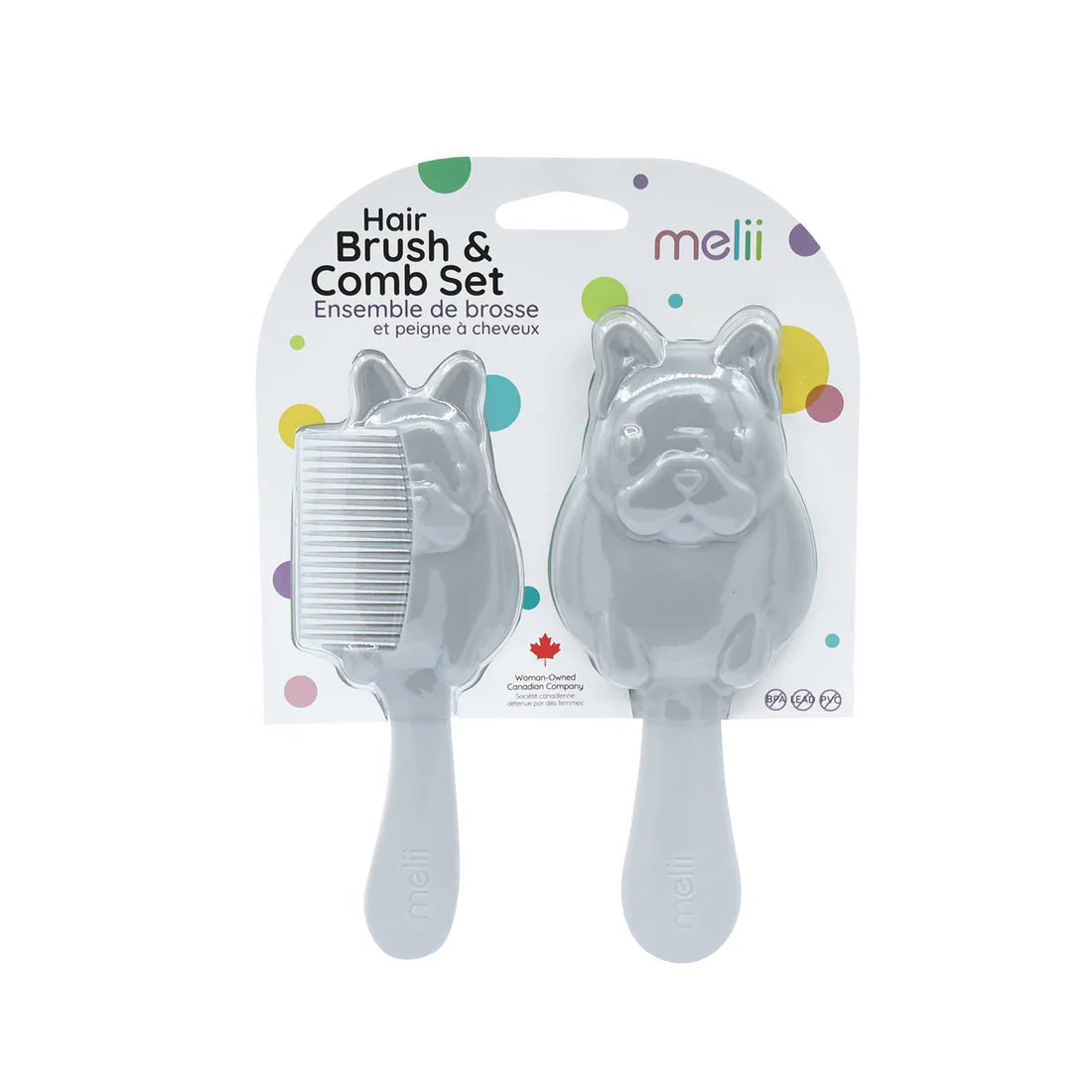 KIT DE CEPILLO Y PEINETA - BULLDOG