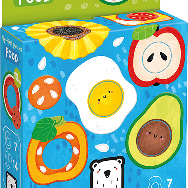 Mi Primer Puzzle Comida Banana Panda