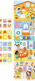 Puzzle y Juego de Búsqueda El Hogar Banana Panda