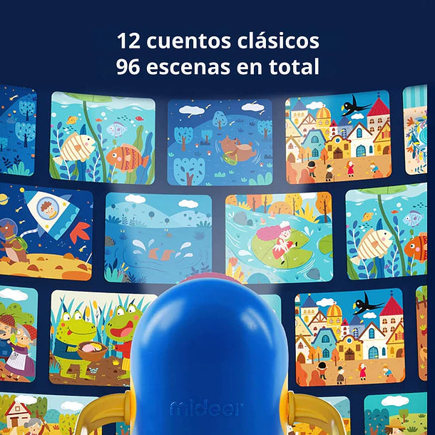 Linterna Proyector de Cuentos y Estrellas
