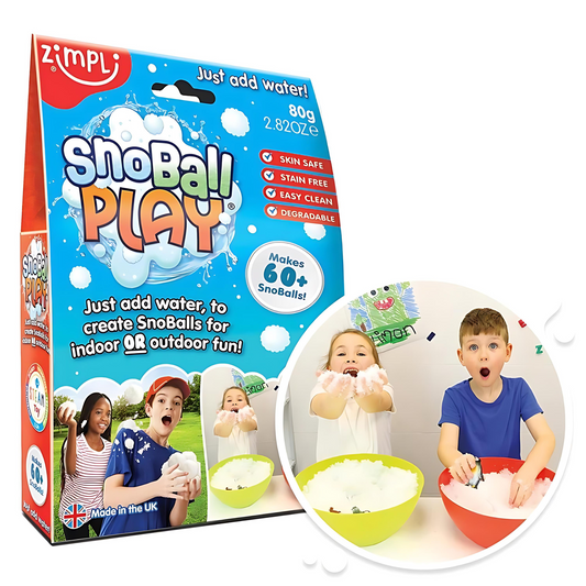 BOLAS DE NIEVE ARTIFICIALES SNOBALL PLAY BATTLE PACK ZIMPLI (4 PACK)