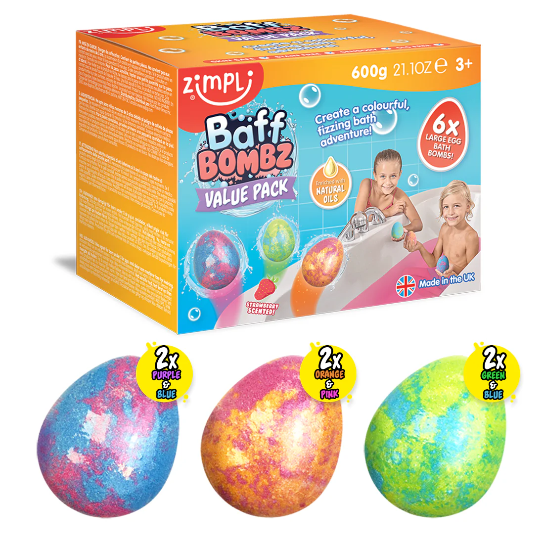 BAFF BOMBZ HUEVOS- 6 PACK