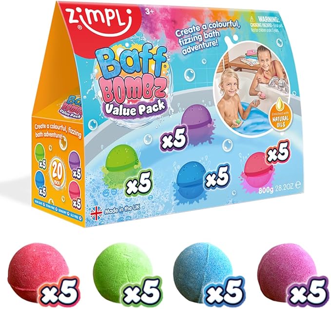 PACK DE 20 BOMBAS DE BAÑO REPUESTO PINCEL MAGICO