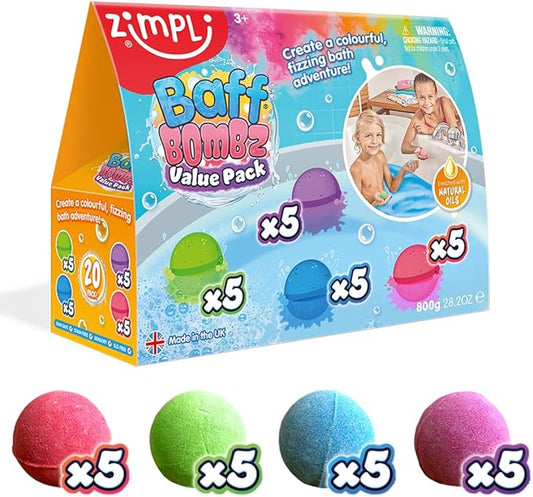 PACK DE 20 BOMBAS DE BAÑO REPUESTO PINCEL MAGICO