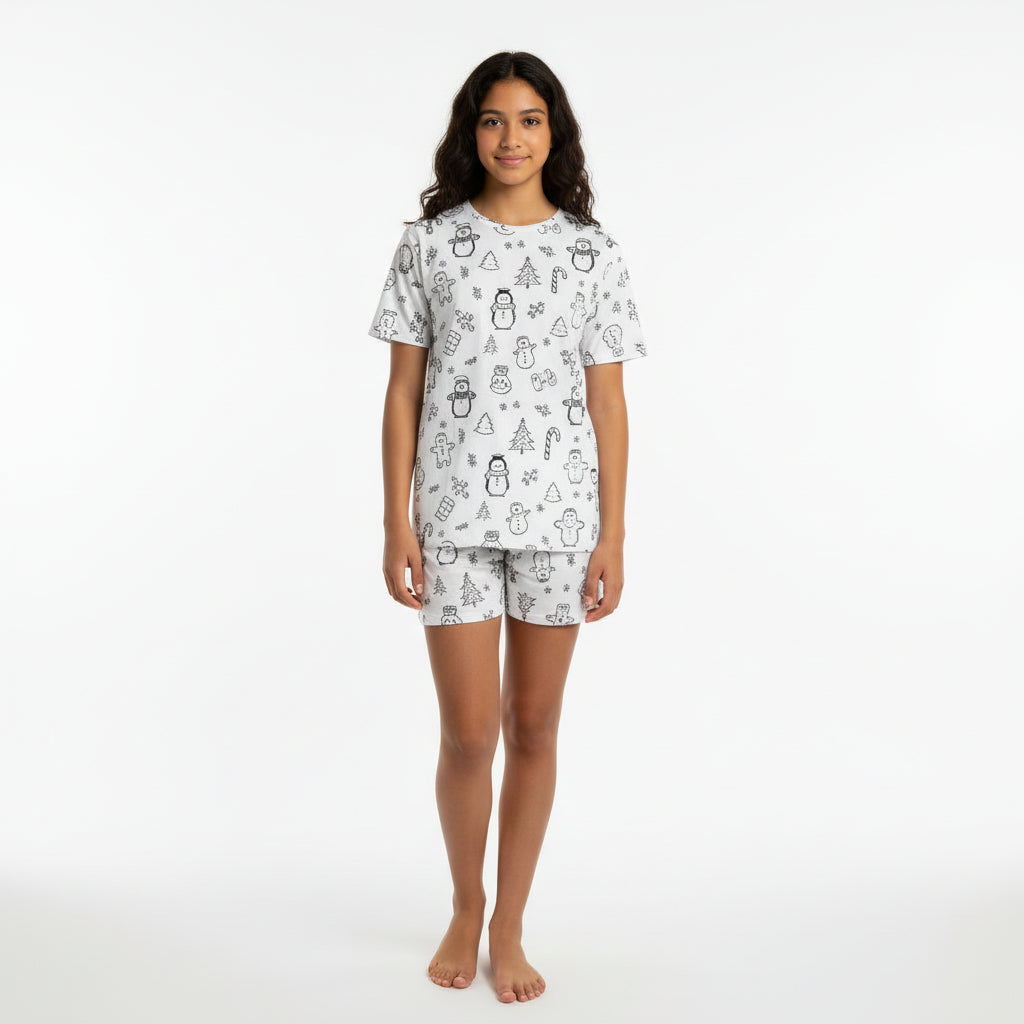 PIJAMAS JOVENES NAVIDAD