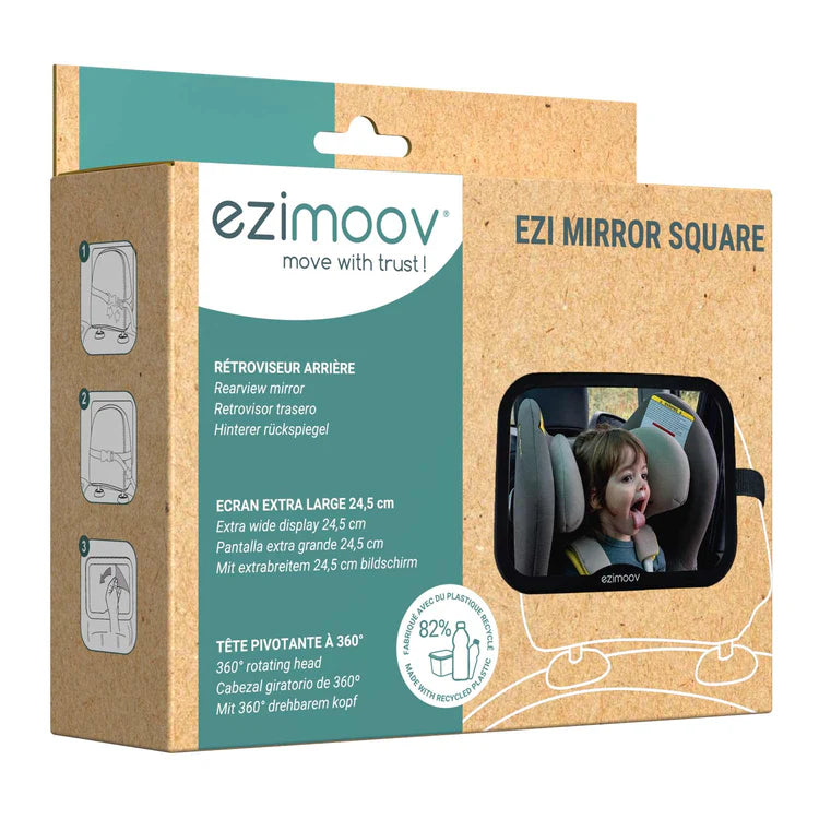 ESPEJO RECTANGULAR DE BEBÉ PARA AUTO