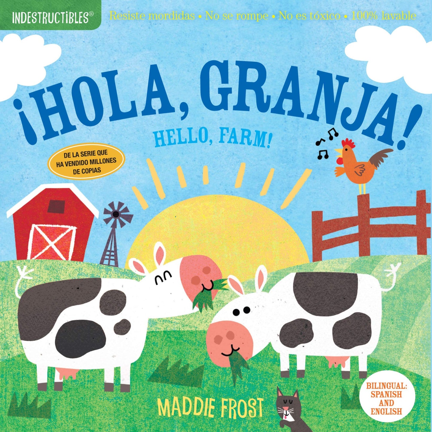 LIBRO INDESTRUCTIBLE: ¡HOLA GRANJA! / HELLO FARM!
