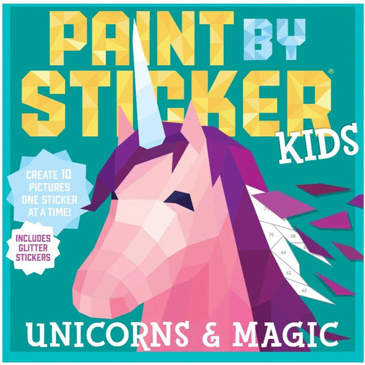 PAINT BY STICKER UNICORNS AND MAGIC