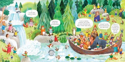 LIBRO LA ORQUESTA DE LOS ANIMALES TOCA MÚSICA BEETHOVEN